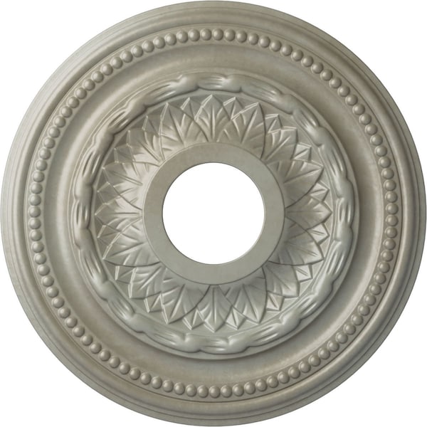 Ekena Millwork Galway Ceiling Medallion (Fits Canopies up to 3 1/4"), 15 3/4"OD x 3 1/4"ID x 1"P, Flash Gold CM15GAFLS - main